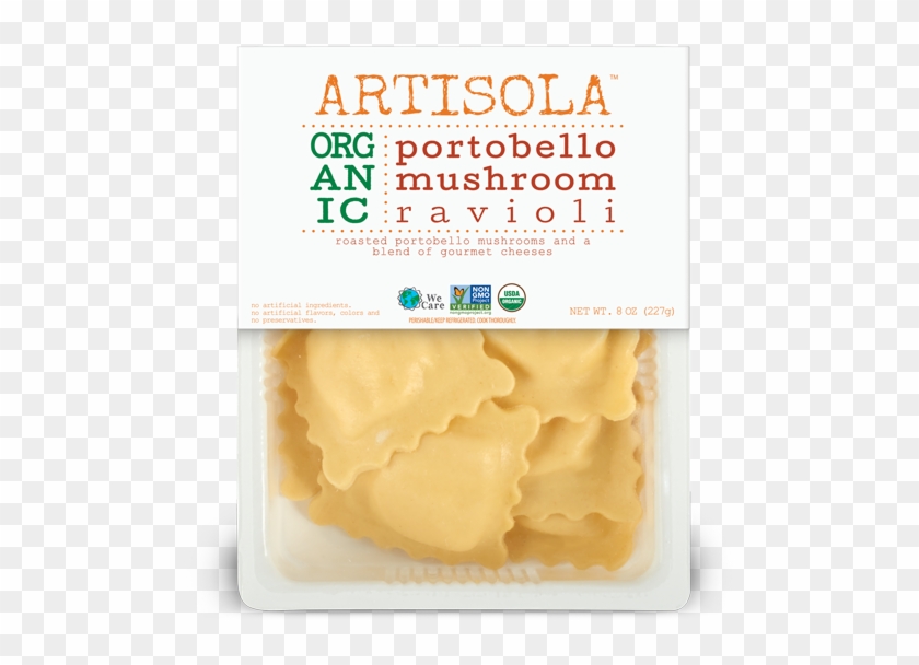 Organic Portobello Mushroom Ravioli - Junk Food Clipart