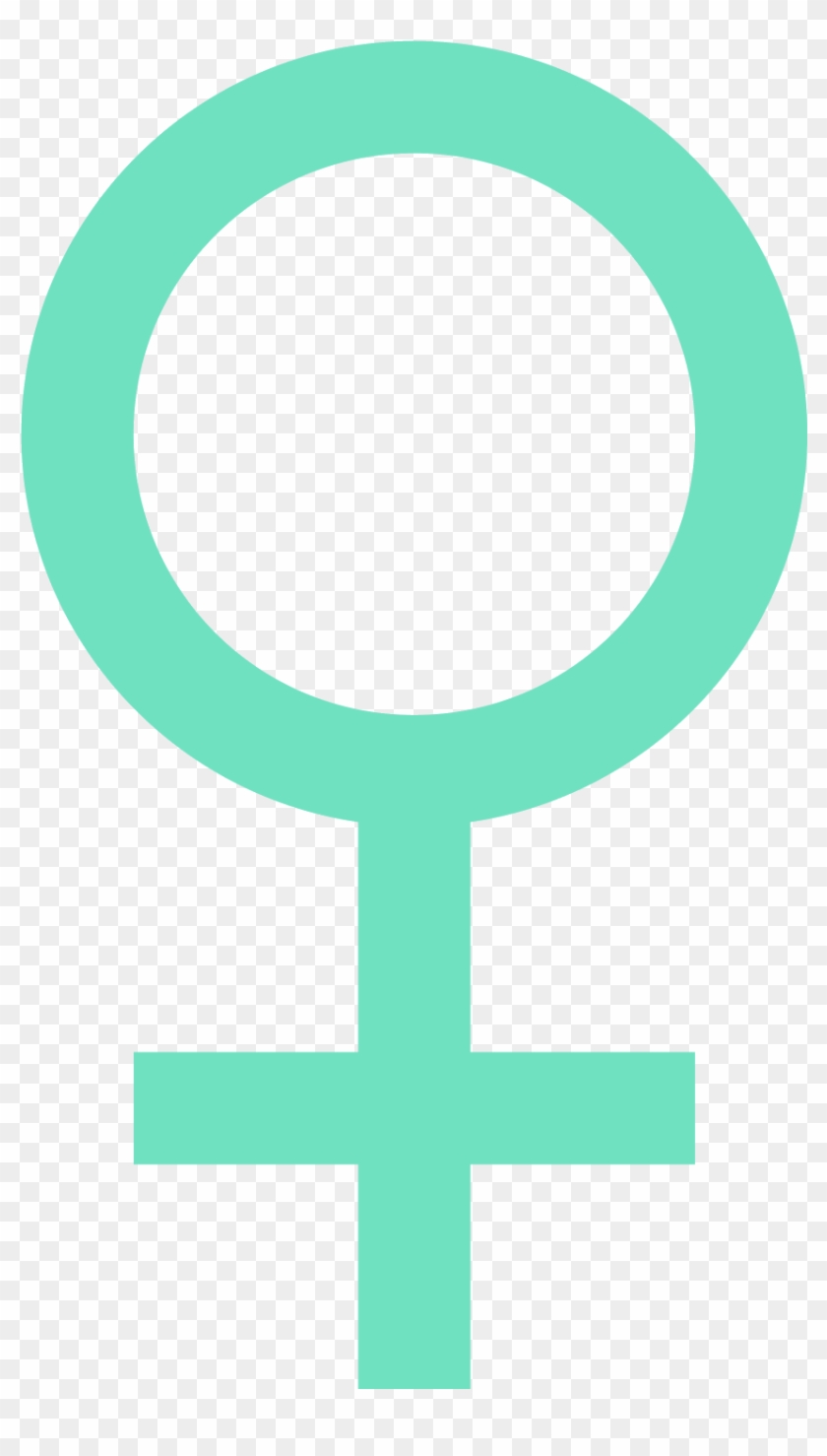 Labial & Vaginal Tightening - Combined Male Female Sign Clipart #1936607