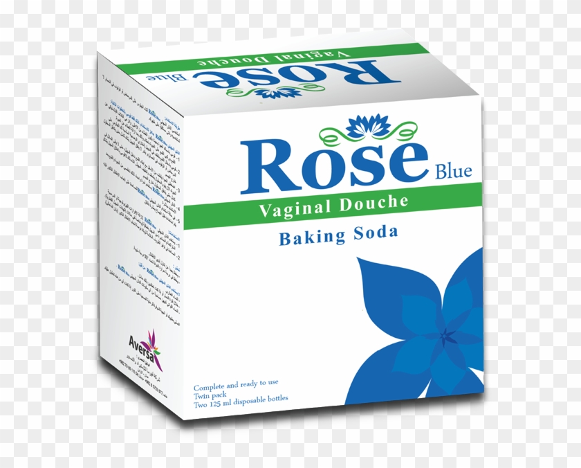 Rose Blue Vaginal Douche - Carton Clipart