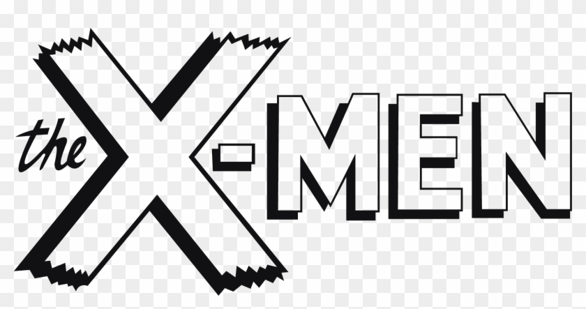 X Men Logo - X Men Logo Vector Clipart #1937009