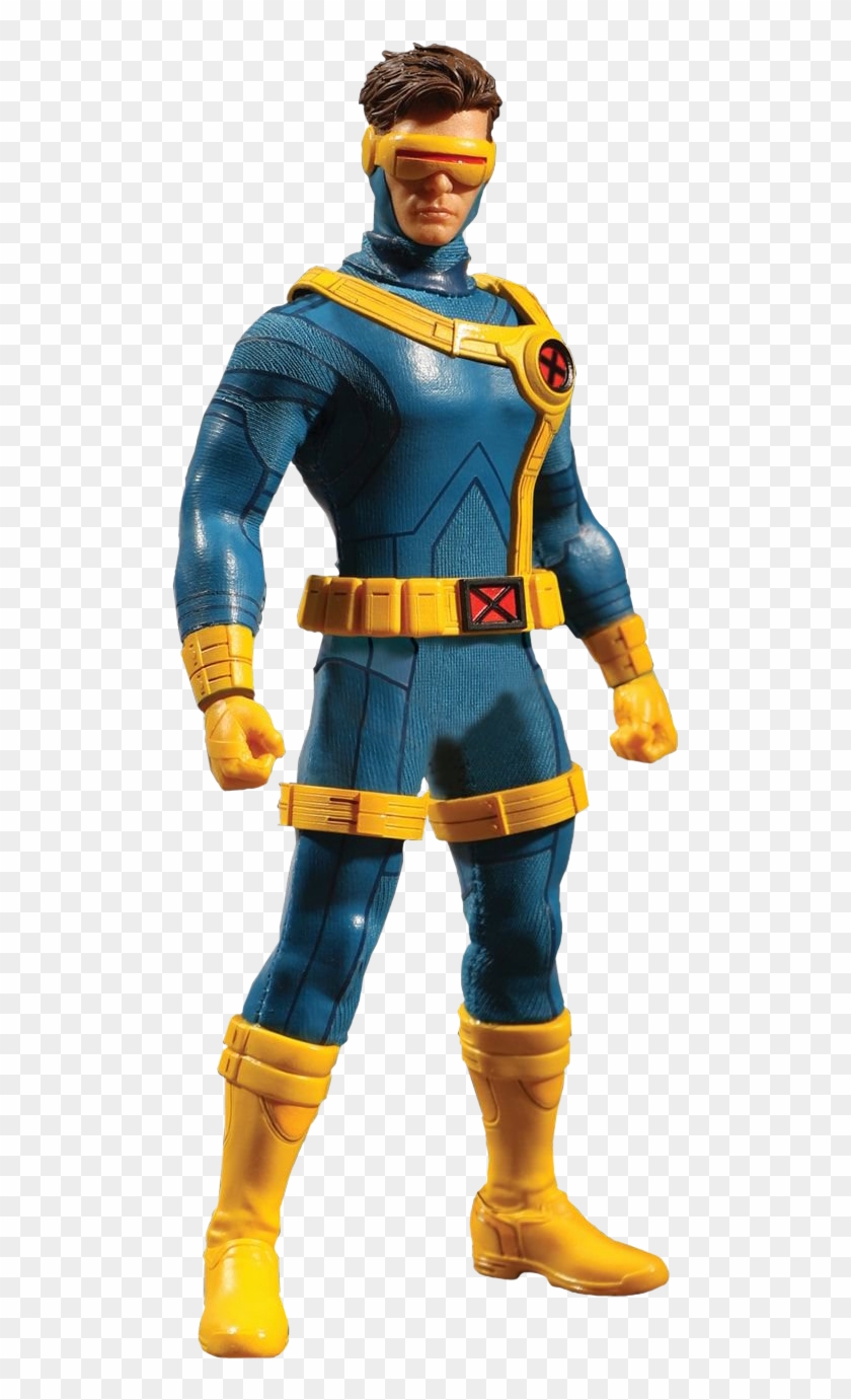 12 Collective 1/12th Scale Action Figure - Mezco One 12 Cyclops Clipart