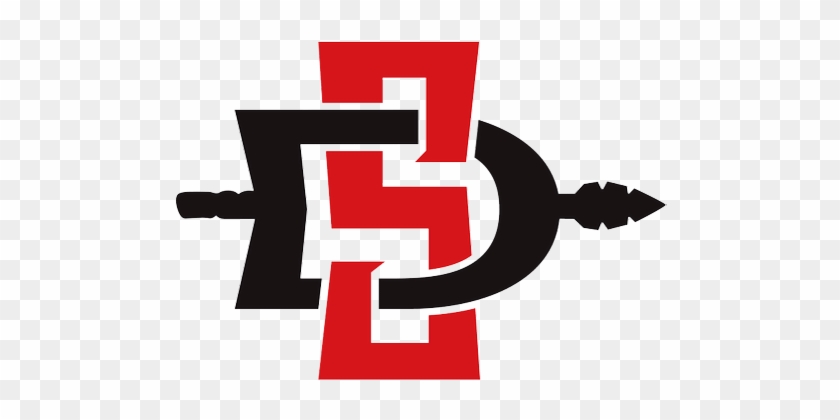 San Diego State Baseball Logo Clipart