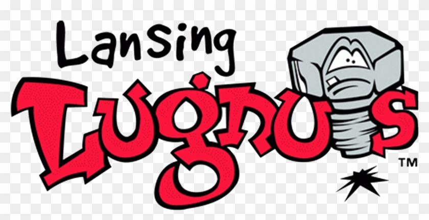 While The Logo Of The Minor League Baseball Franchise - Lansing Lugnuts Logo Clipart