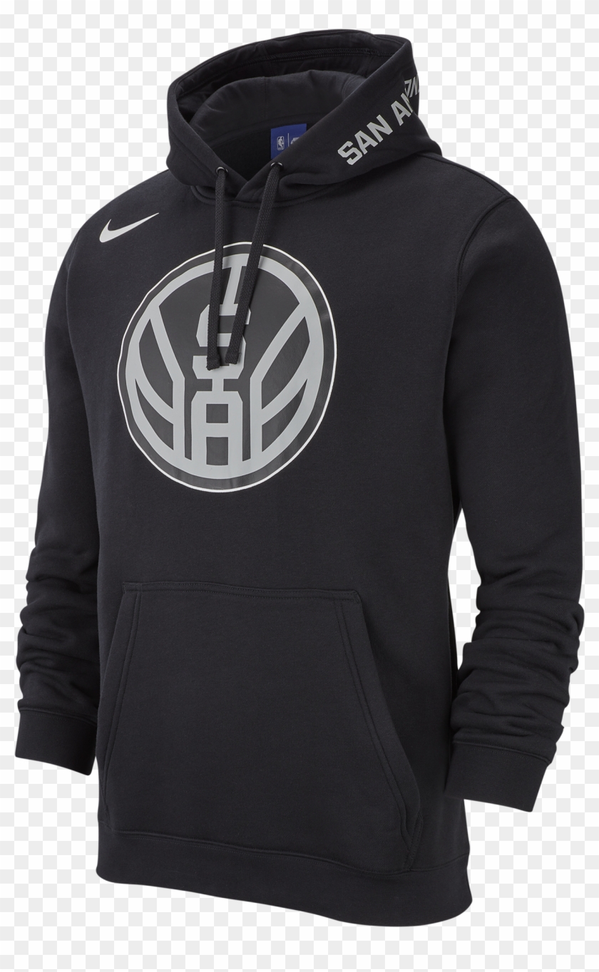 Nike Nba San Antonio Spurs Pullover Hoodie - Sweatshirt Clipart