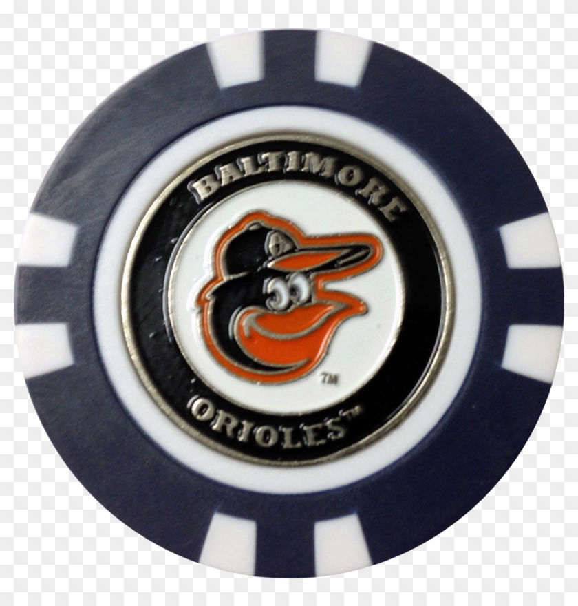 Ball Markers Mlb Baltimore Orioles - Emblem Clipart #1938282
