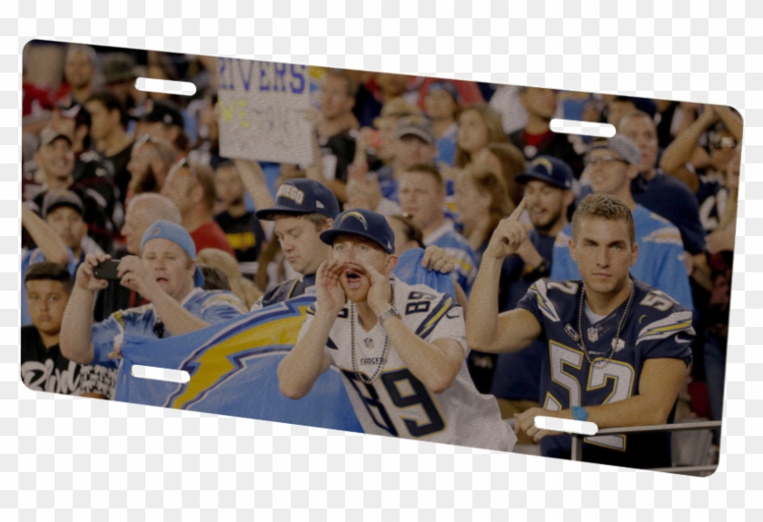 Los Angeles Chargers Custom Metal Photo - Huddle Clipart