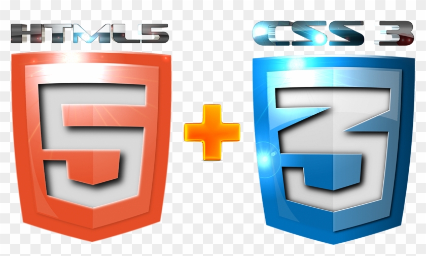 Html5 Logo Png - Html5 Css3 Logo Png Clipart #1938460