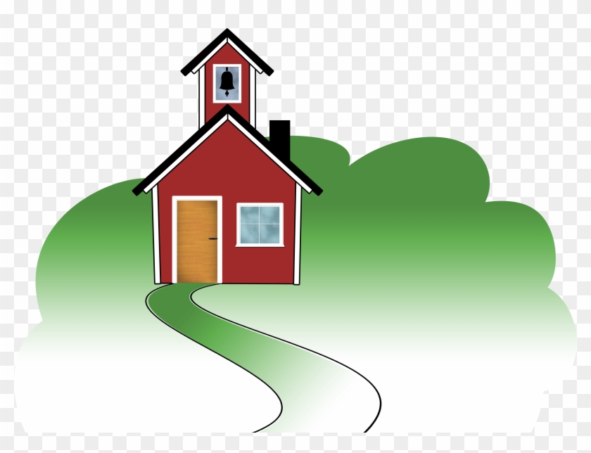 Home School Logo Clip Art Free Stock - Transparent Background Of A School - Png Download