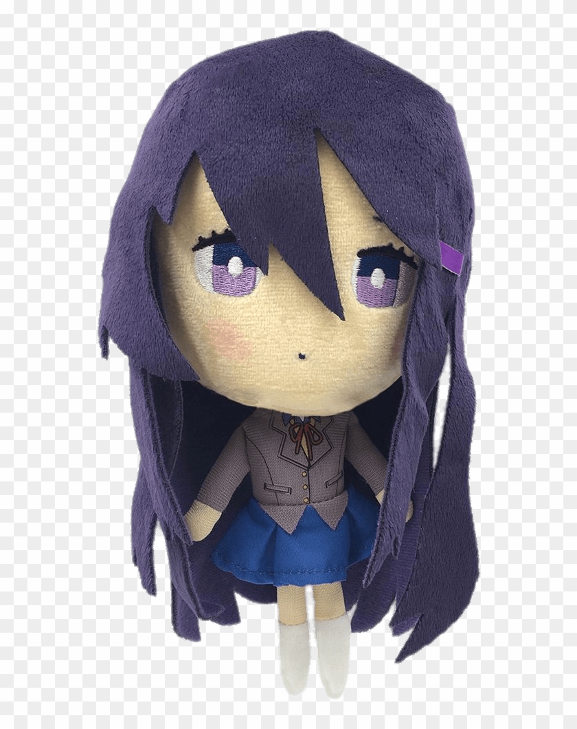 Doki Doki Literature Club Yuri Plush Doll - Doki Doki Literature Club Plushies Clipart