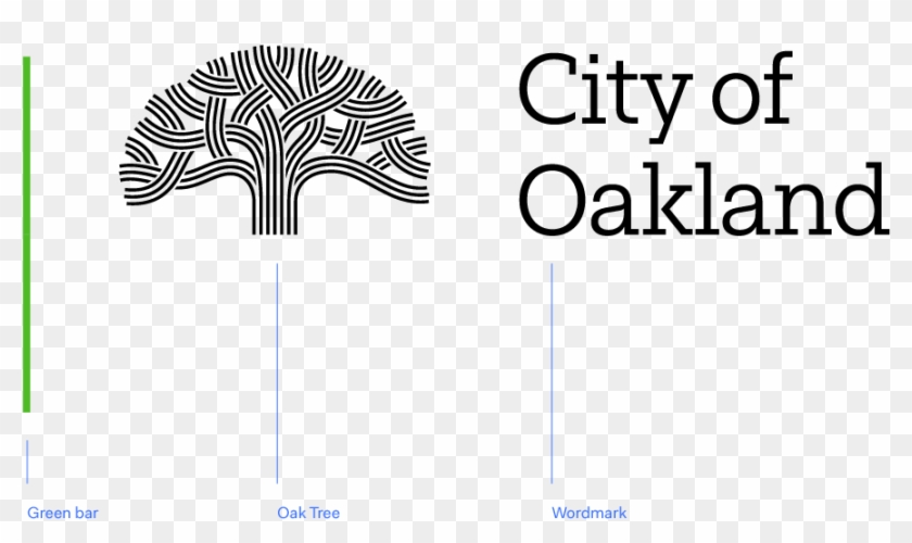 Close Up Example Of The City Of Oakland Logo - City Of Oakland Icon Clipart