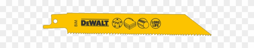 Dewalt Sabre Saw Blade Dt2402-qz For Construction - Parallel Clipart