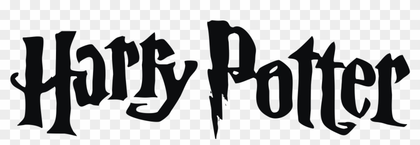 Harry Potter Logo Png Transparent - Harry Potter Black And White Clip Art #1939345