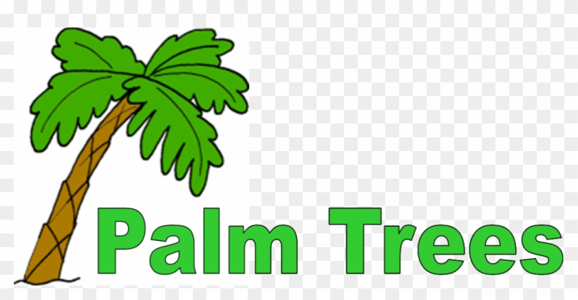 Palm Tree Logos - Small Cartoon Palm Tree Clipart #1939472