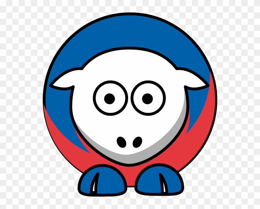 Sheep New York Rangers Team Colors Svg Clip Arts 564 - College Football - Png Download