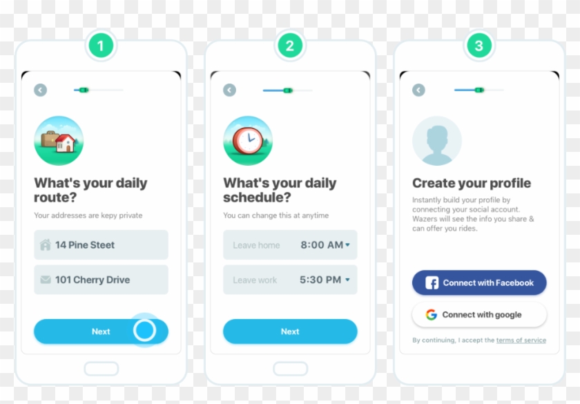 How To Create A Waze Carpool Account - Iphone Clipart #1940203