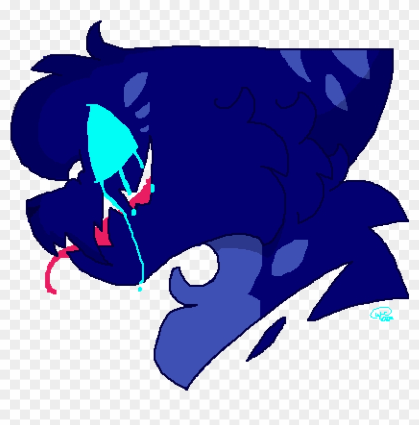 Monster Cat - Cartoon Clipart #1940432