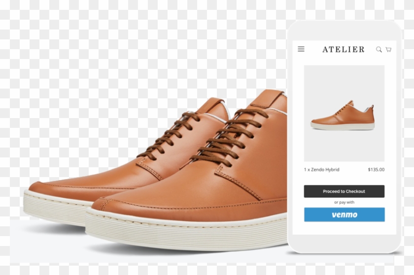 Accept Venmo At Checkout - Leather Clipart