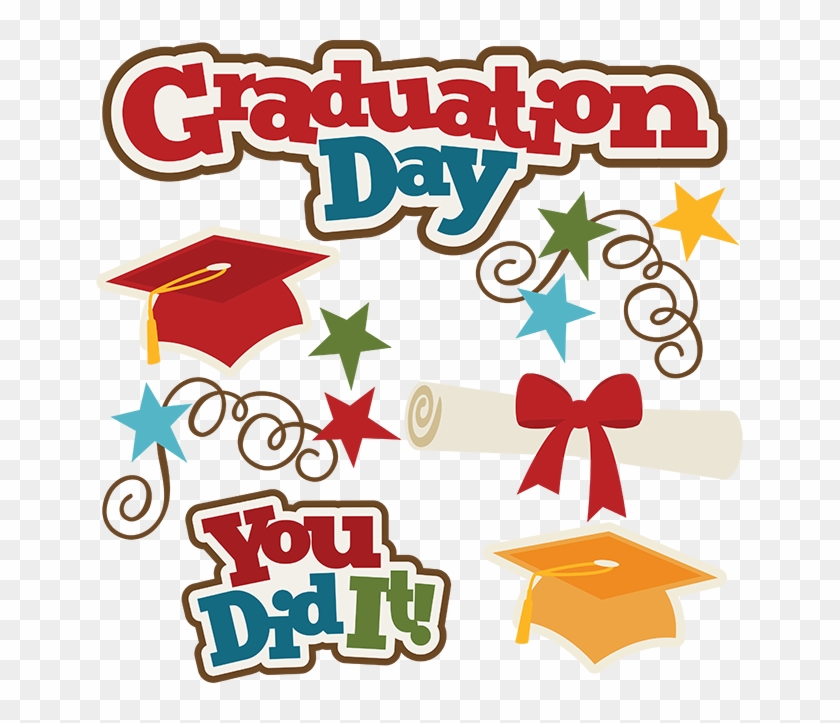 Graduation Clipart Scrapbook - Graduation Miss Kate Cuttable Clipart - Png Download #1940647