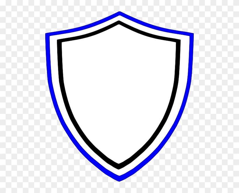 Blue And Black Shield Svg Clip Arts 522 X 598 Px - Png Download #1940727