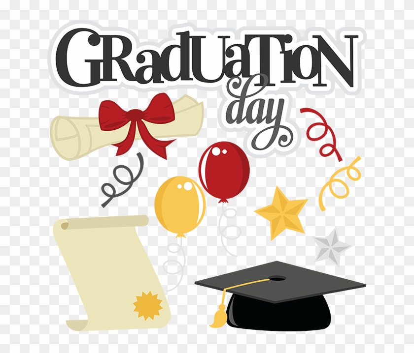 Graduation Clipart Scrapbook - Graduation Day - Png Download