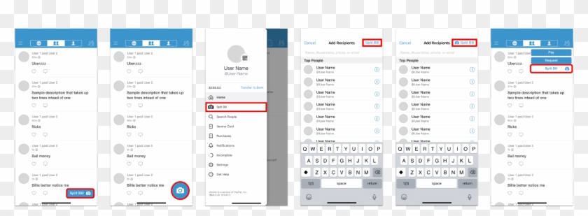 Venmo Provides Plenty Of Real Estate To Include An Clipart #1940855