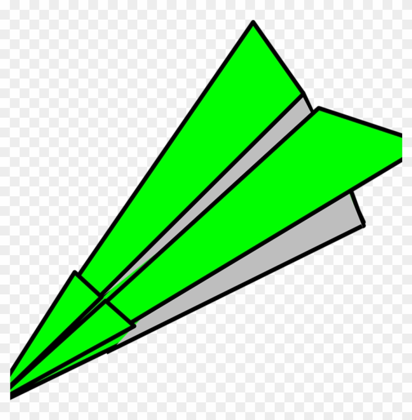 Paper Airplane Clipart Moose Clipart Hatenylo Com Rh - Paper Airplane Jpg - Png Download #1940908