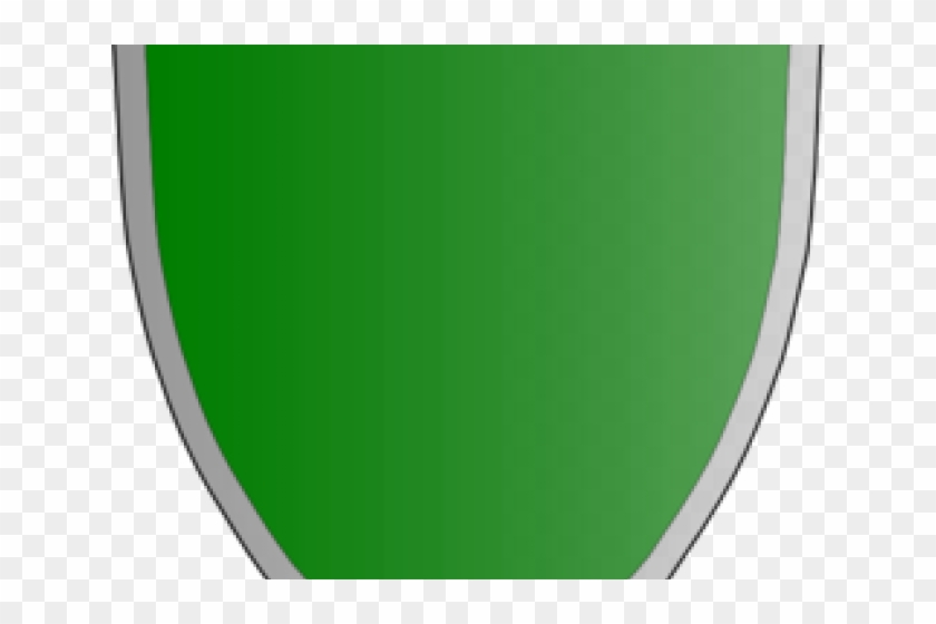 Green Shield Cliparts - Circle - Png Download