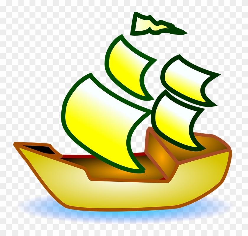 Boat Clipart - Ship Clipart - Png Download #1941479