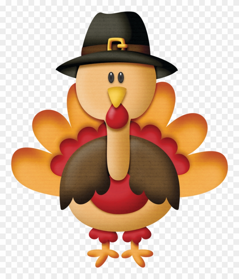 Turkey Clipart Halloween - Thanksgiving Clip Art - Png Download #1941661