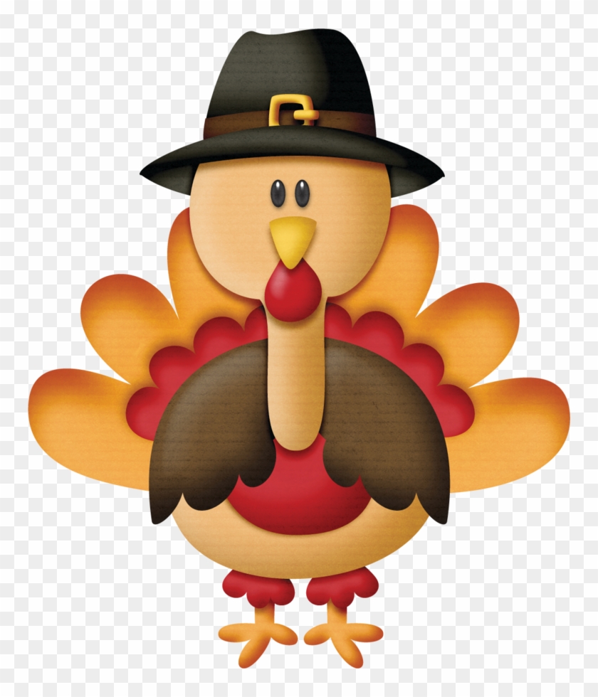 Turkey Clipart Halloween - Thanksgiving Clip Art - Png Download