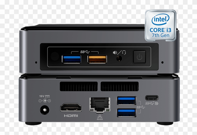 I3 4k Vmp [1xhdmi/1xusb-c] - Intel Nuc Boxnuc7i7bnh Clipart