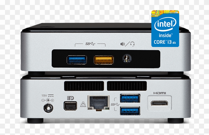 Vmp-5i3ryk With Intel Logo > - Intel Nuc Core I5 Clipart