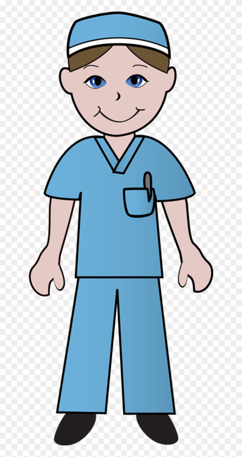 Fancy Design Nurse Clipart Etsy - Doctors And Nurses Clipart - Png Download
