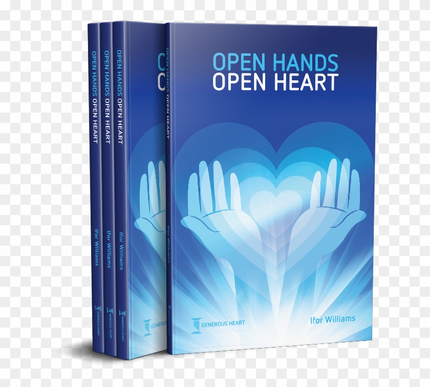 Open Hands Open Heart Book Set - Png Of Heart Logo With Generous Clipart