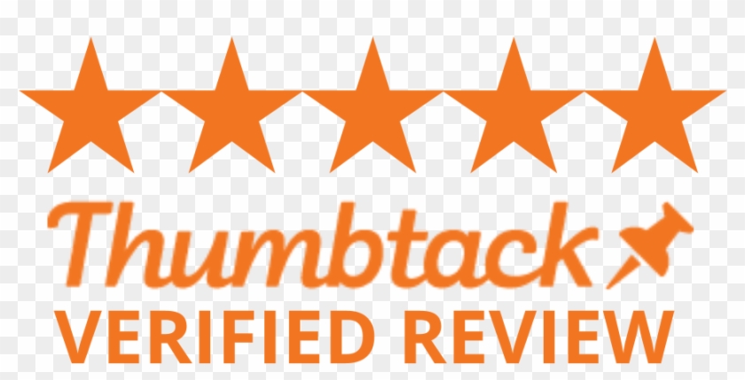 Thumbtack-review - Thumbtack 5 Star Review Logo Clipart
