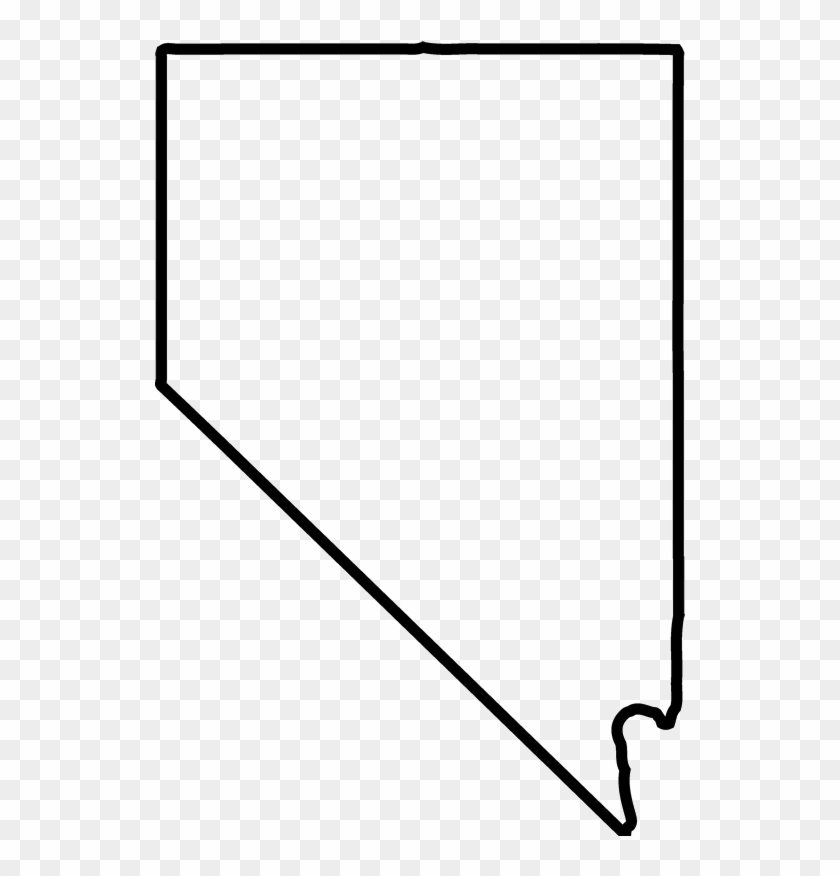 Nevada Outline Png - Plot Clipart #1943152
