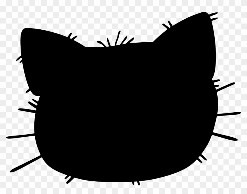 Download Png - Cartoon Cat Face Clipart #1943269