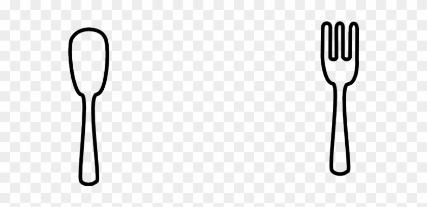 Clipart Of The Day - Transparent Background Fork And Spoon Clip Art - Png Download
