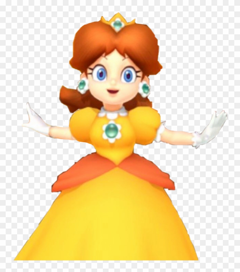 Princess Sticker - Mario Party Princess Daisy Clipart