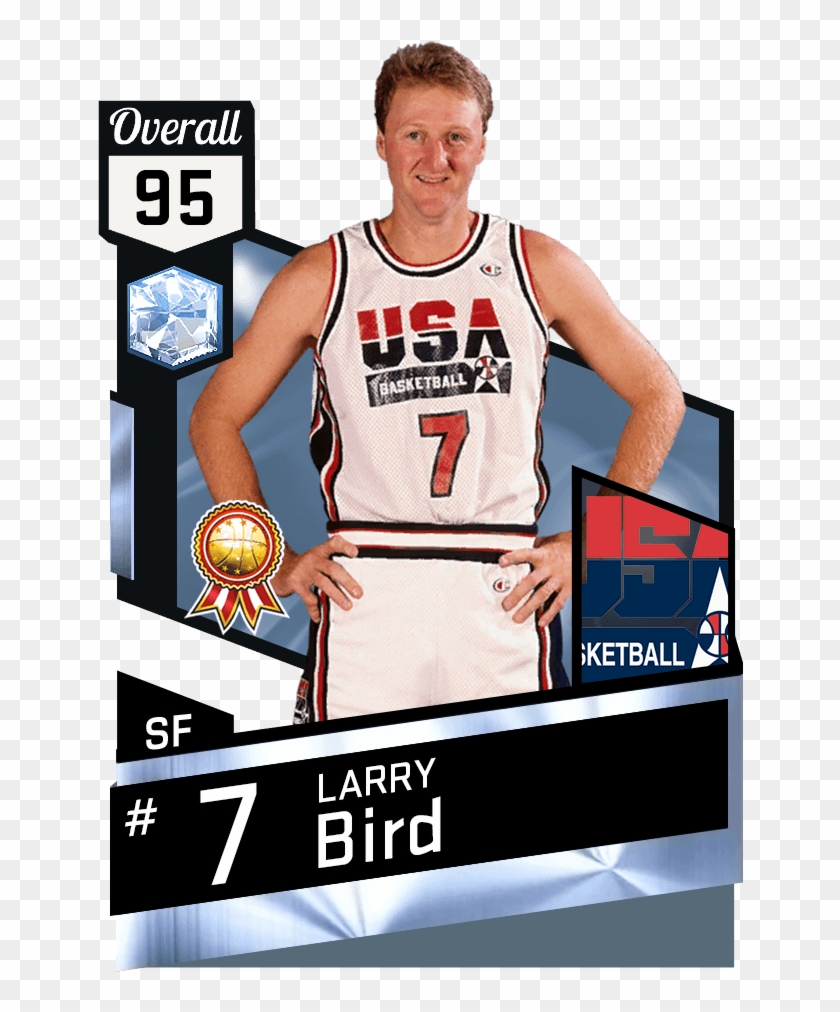 Larry Bird - Drazen Petrovic Nba 2k17 Clipart #1943649