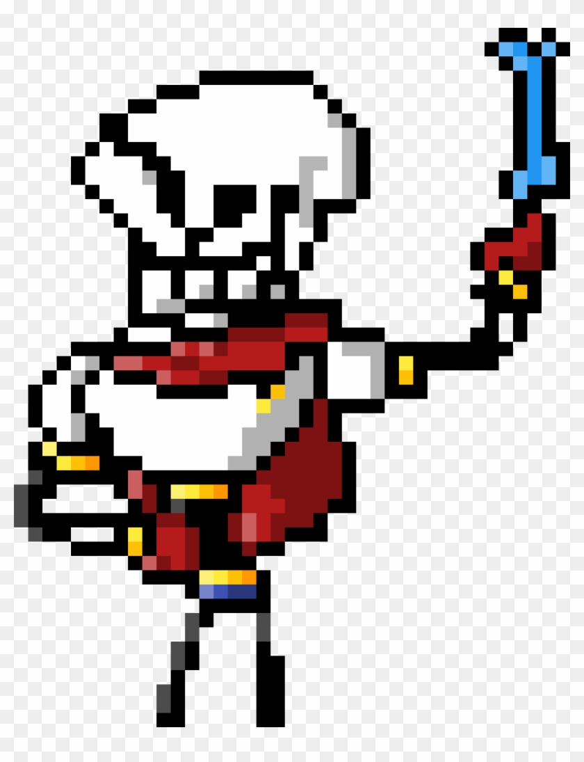 Undertale Papyrus - Cartoon Clipart #1943749