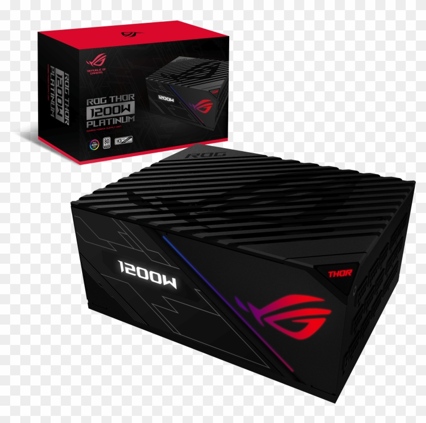 Rog Thor Series Power Supplies Coming To Ph This October - Asus Rog Thor 1200w Clipart #1944092