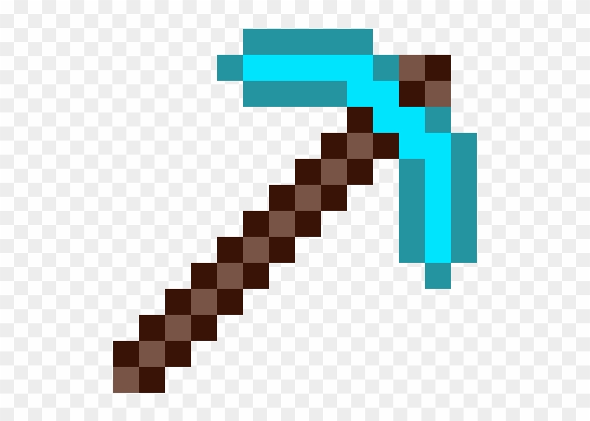 Minecraft Pickaxe Clipart #1944242