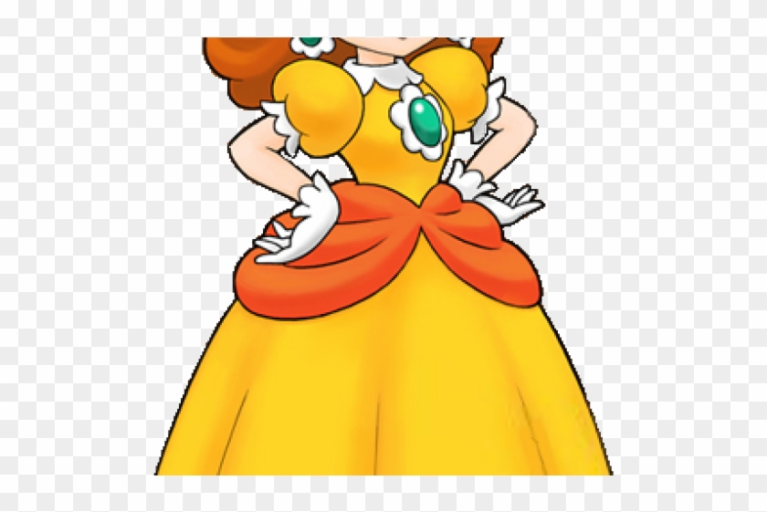 Princess Peach Clipart Daisy - Super Mario Daisy - Png Download