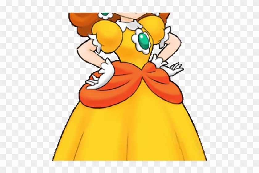 Princess Peach Clipart Daisy - Super Mario Daisy - Png Download #1944459