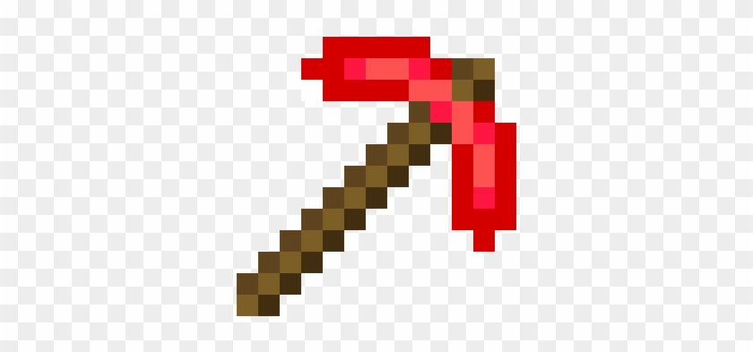 Emerald Pickaxe In Minecraft Clipart