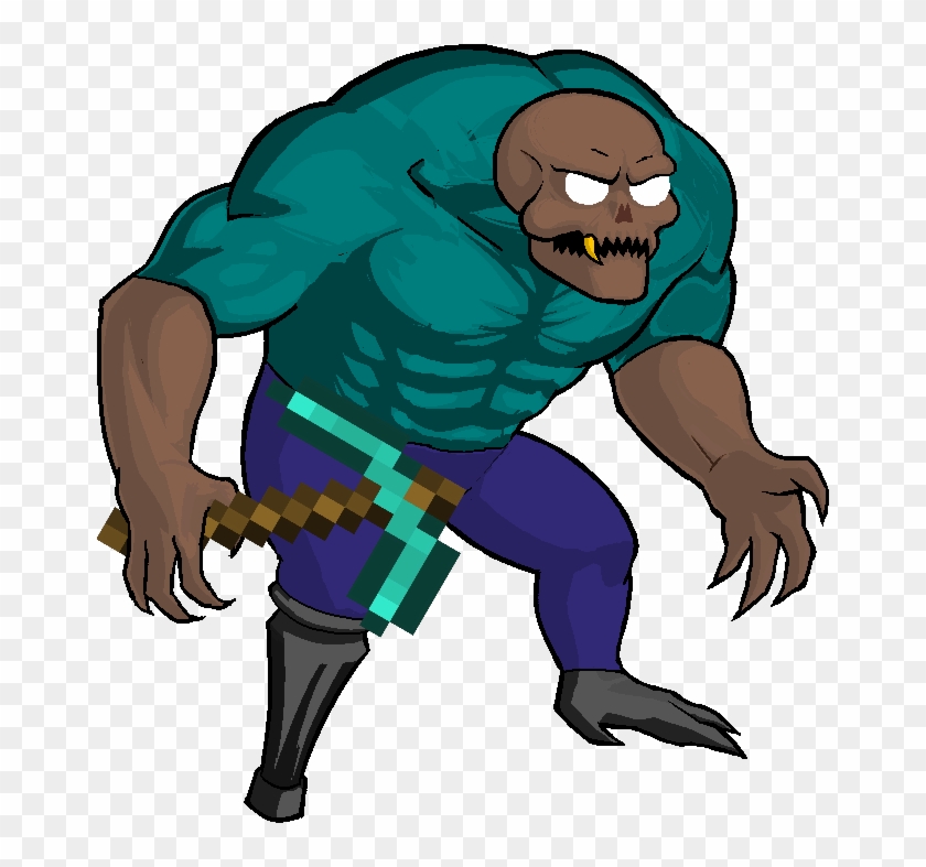 Shitpostlord Herobrenglish, But He Has Clothes On And - Cartoon Clipart