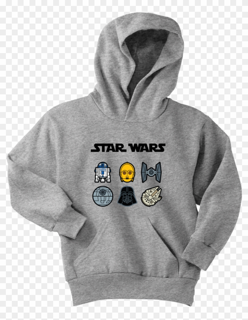 Darth Vader R2d2 C3po Star Wars Unique Product Youth - Sweatshirt Clipart #1944609