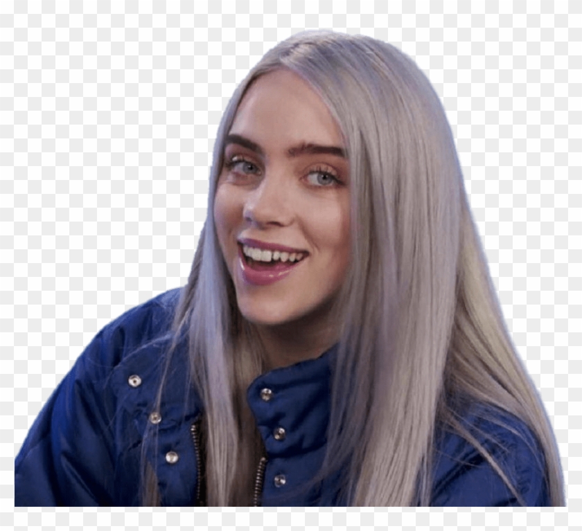 Billie Eilish Smiling Clipart
