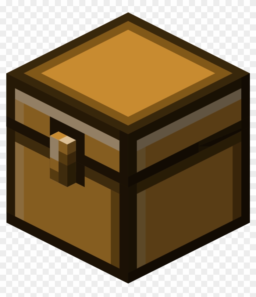Minecraft Clipart File - Minecraft Treasure Chest Png Transparent Png #1944835